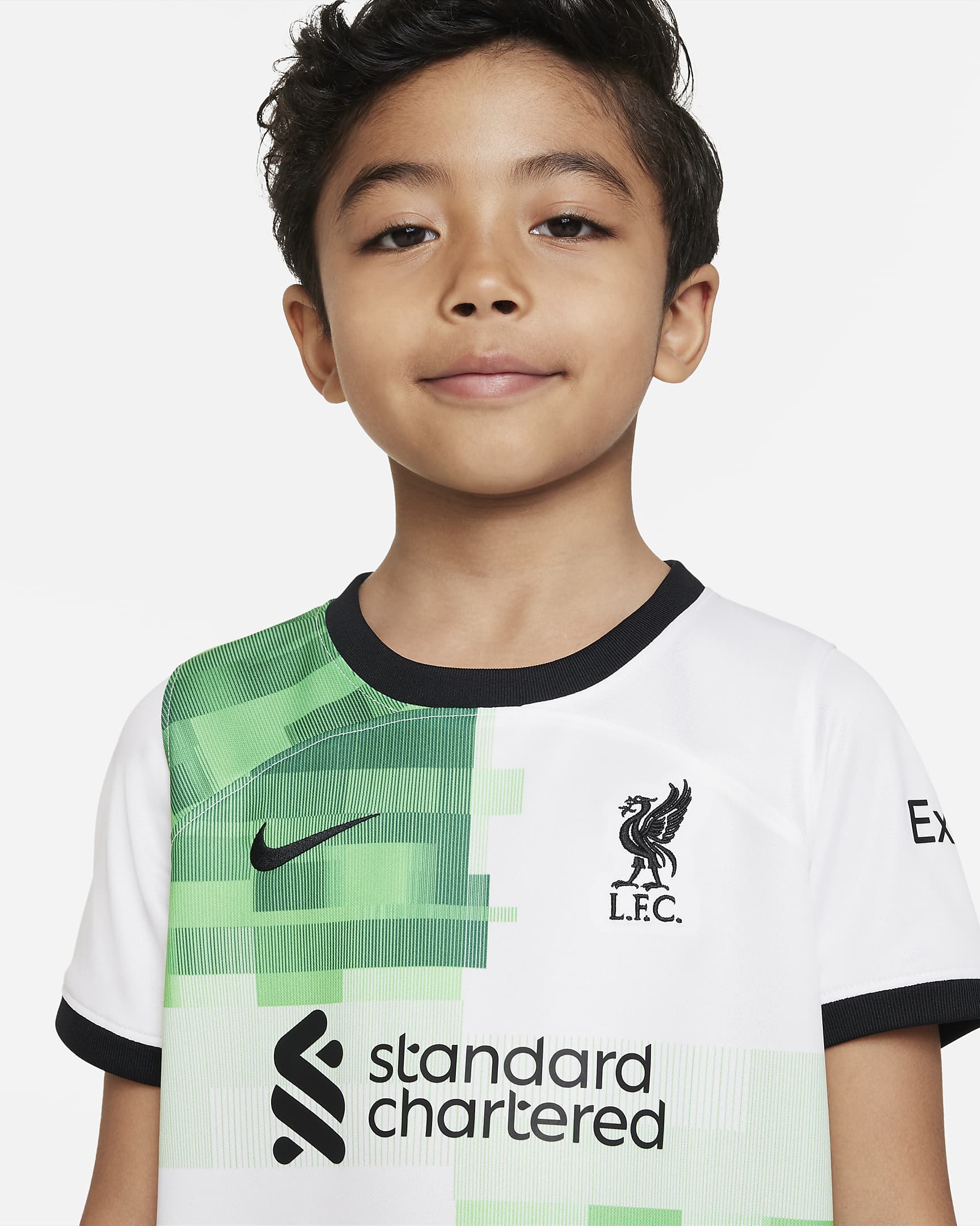 Kit Nike Altern Liverpool FC 23/24 Criança Branco Nike