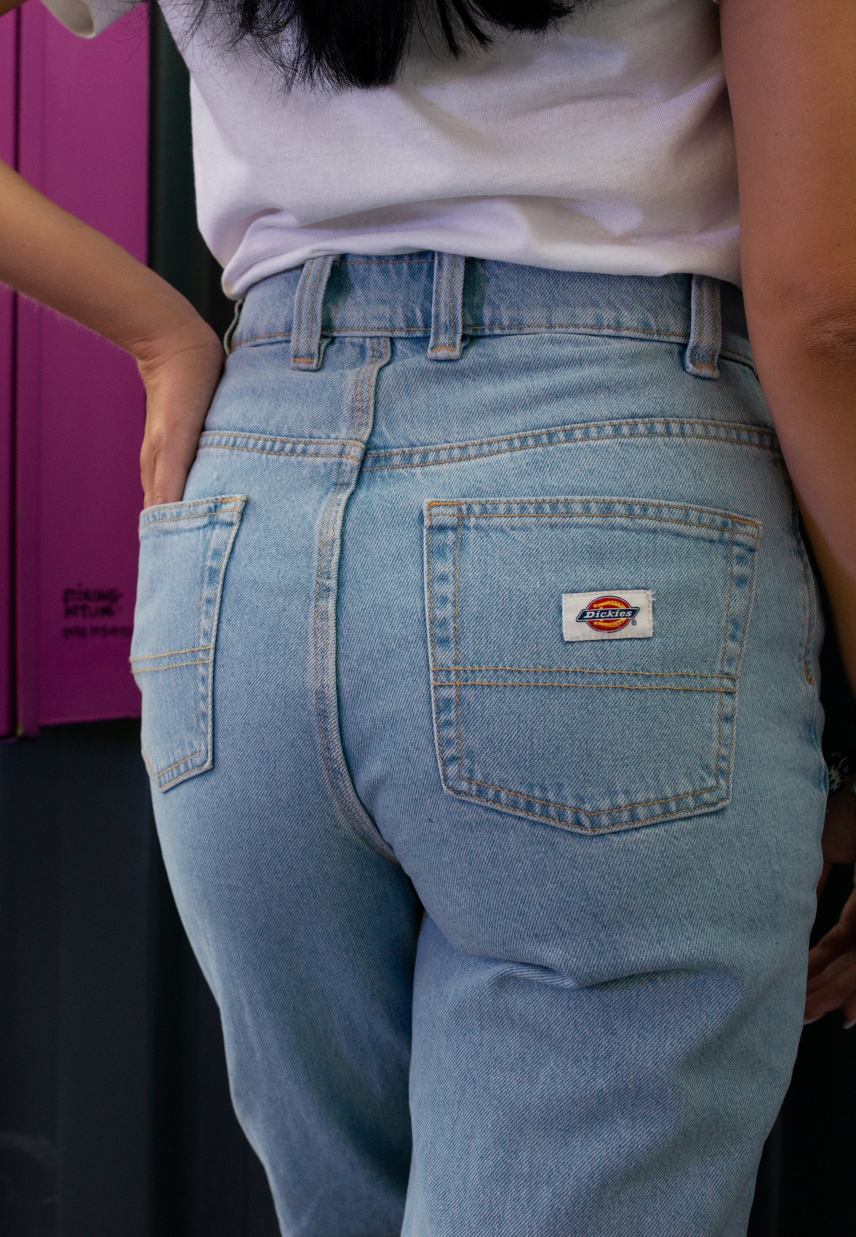 Dickies Calças de Ganga Mulher Thomasville Azul Dickies