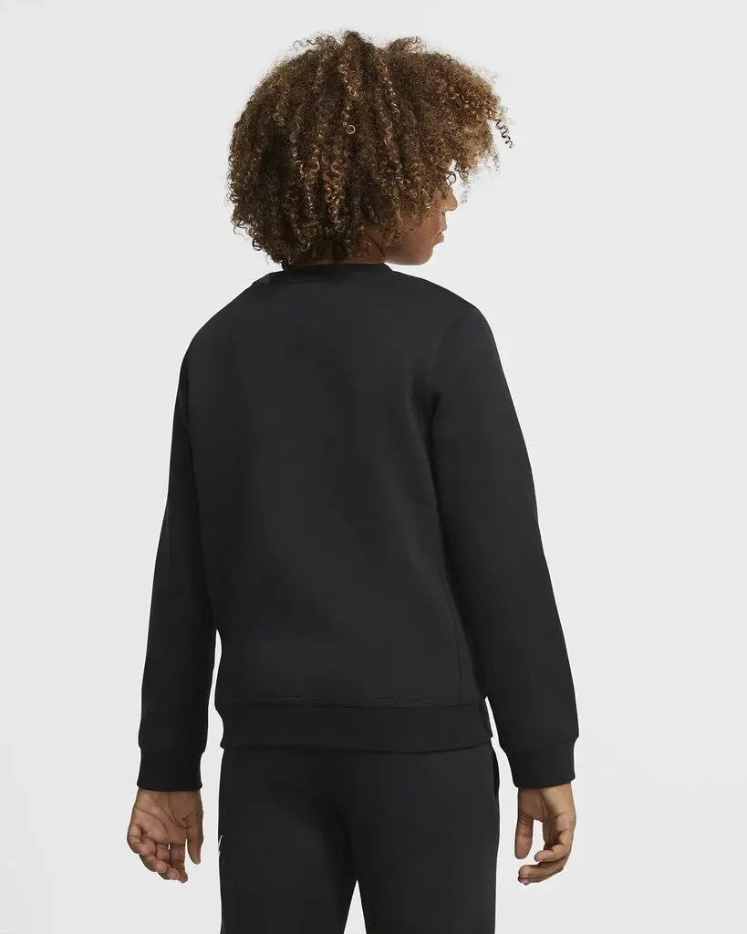 Nike Camisola Sportswear Club Fleece Big Kid Preta Nike