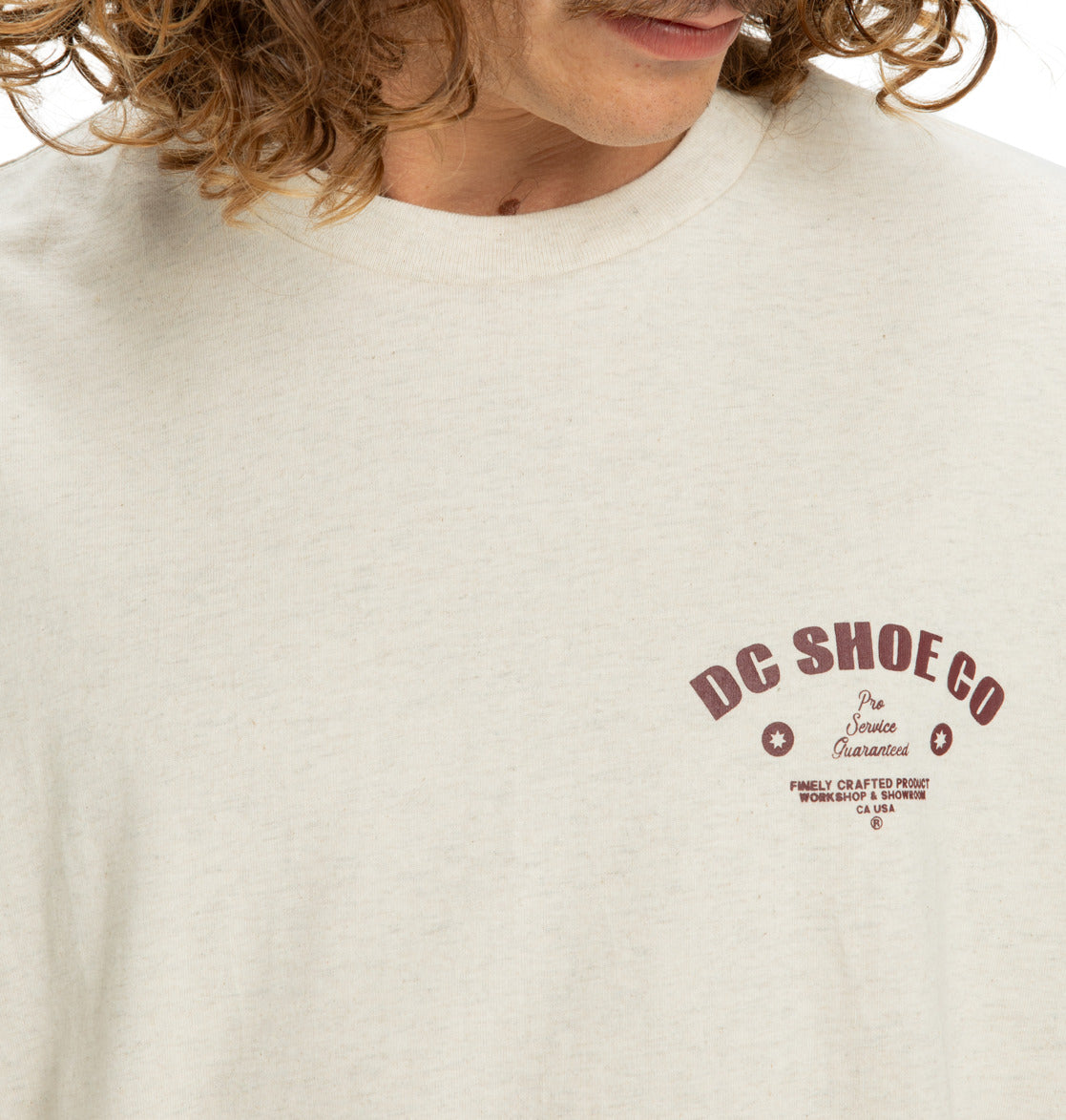 DC T-shirt Pro Service Bege DC