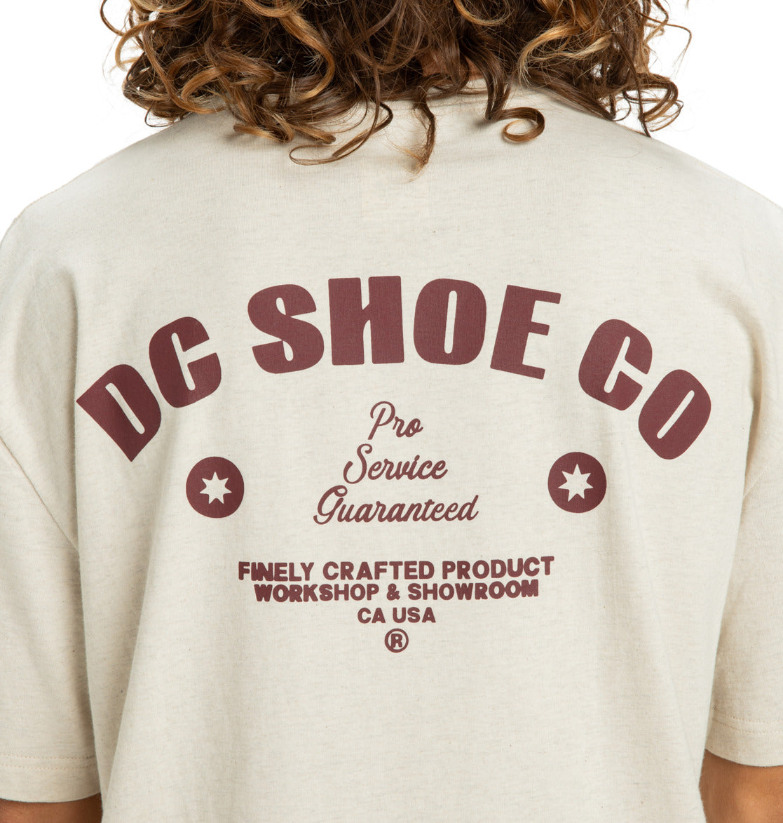 DC T-shirt Pro Service Bege DC