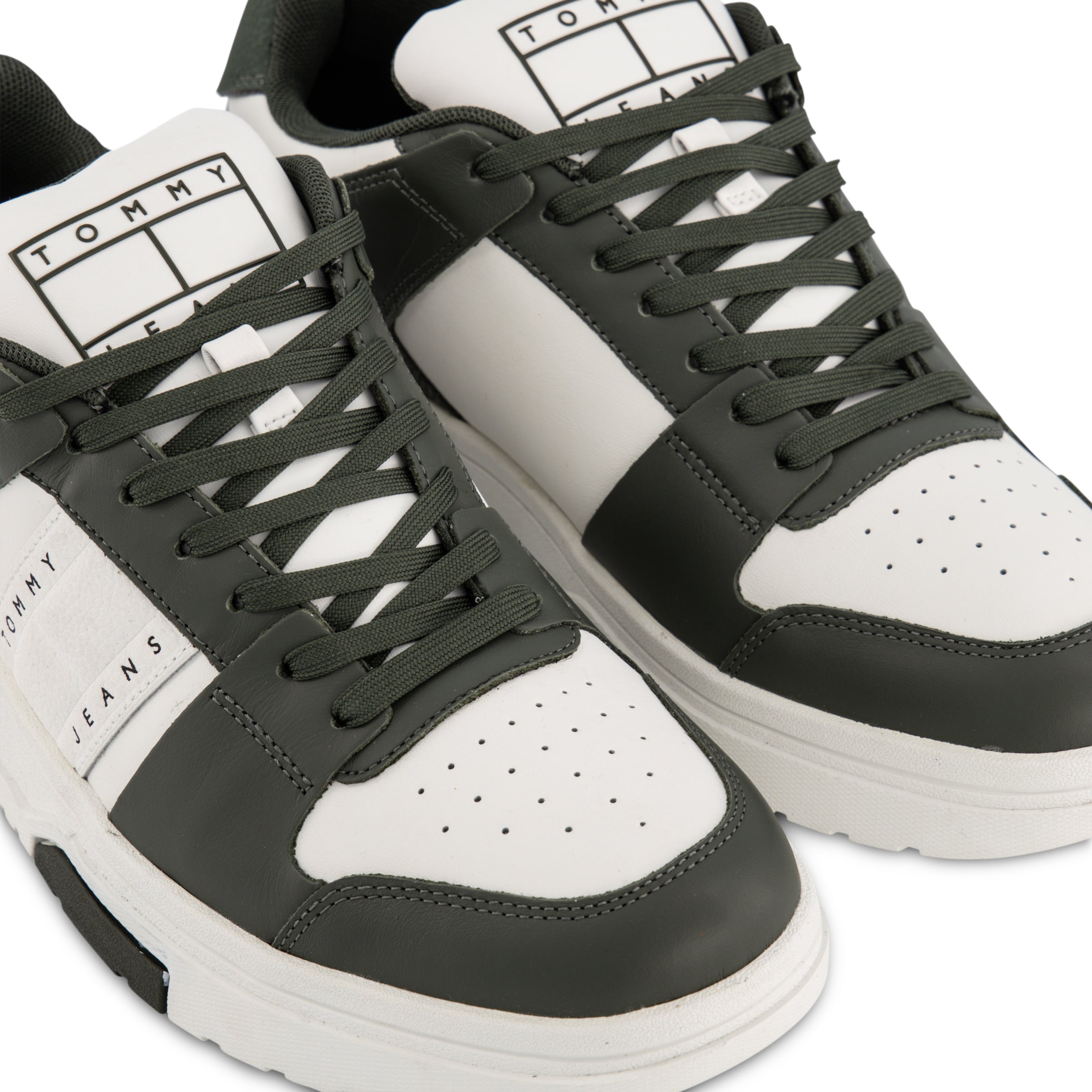 Tommy Hilfiger Leather Cupsole 2.0 Verde Tommy Hilfiger