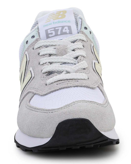 New Balance 574 Cinza/Amarela New Balance