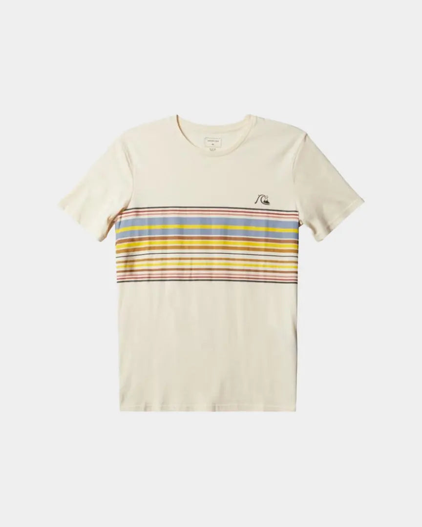 Quiksilver Rythmicstripe M Tees Bege eqyzt06682wcl0