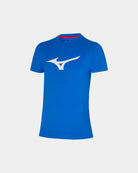T-Shirt Mizuno Athletic Rb Logo Tee Azul K2GA250027