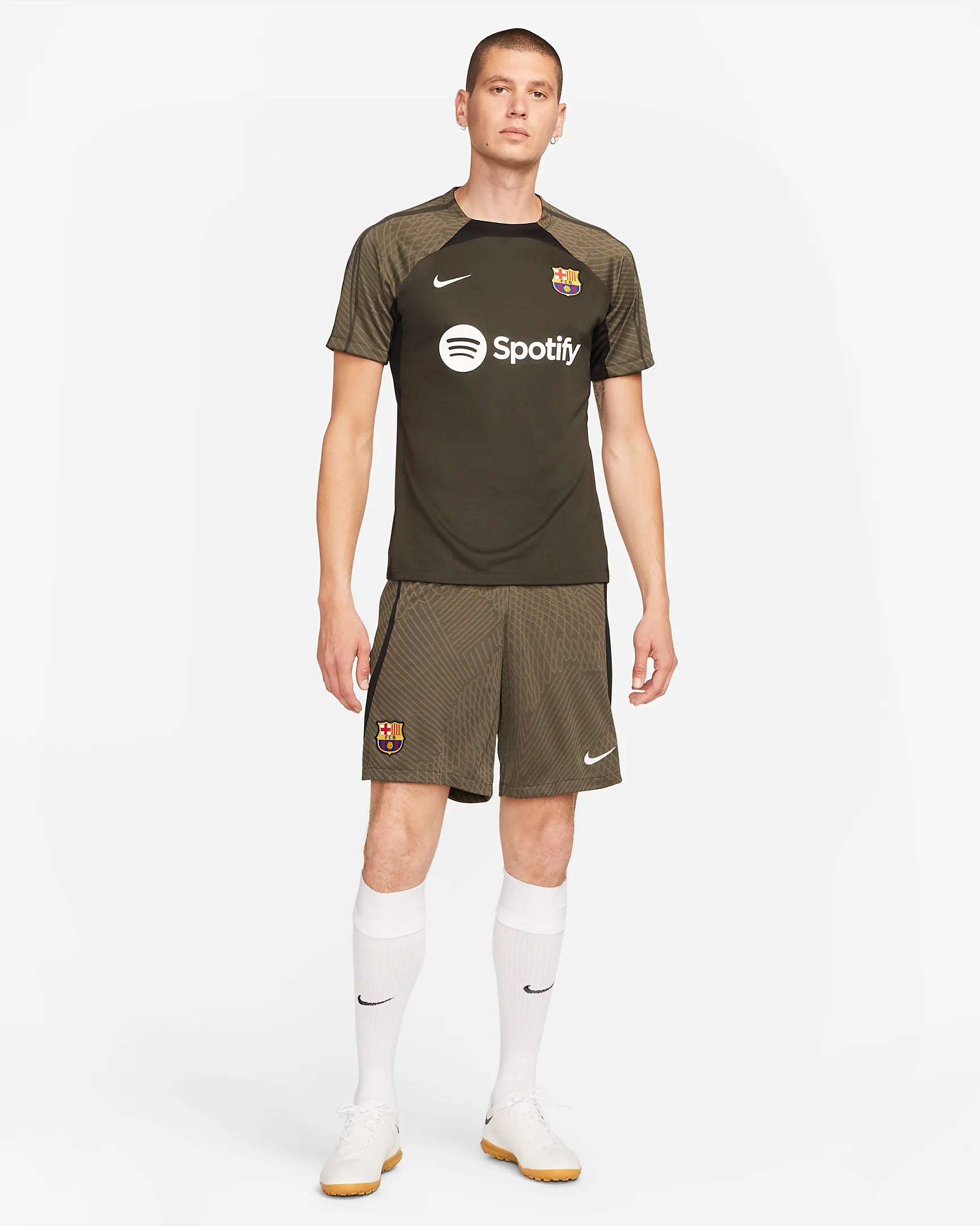 Nike Camisola FC Barcelona Training Verde Nike