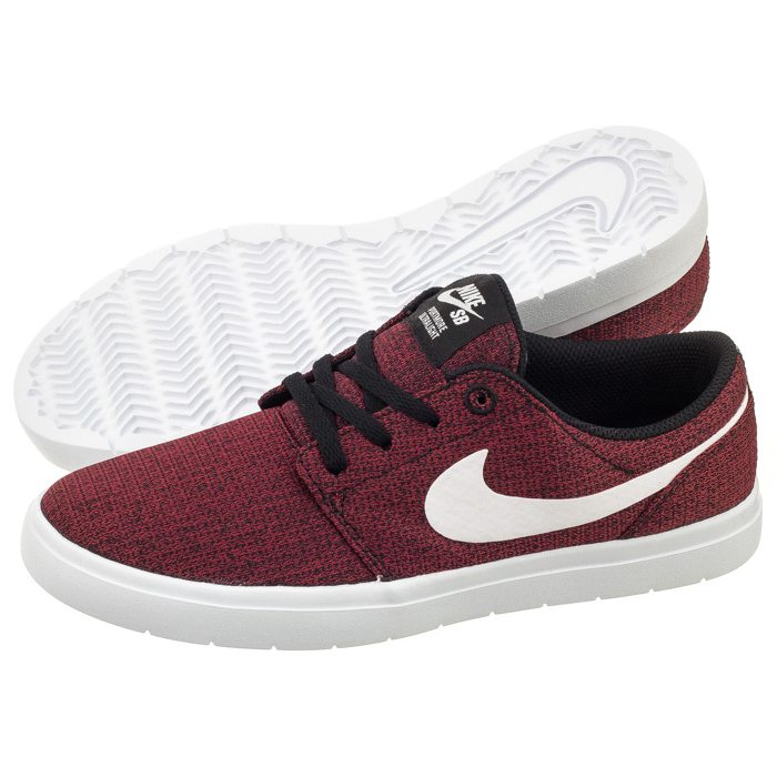 Nike Sb Portmore II Ultralight Gs Bordô Nike