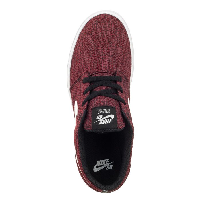 Nike Sb Portmore II Ultralight Gs Bordô Nike
