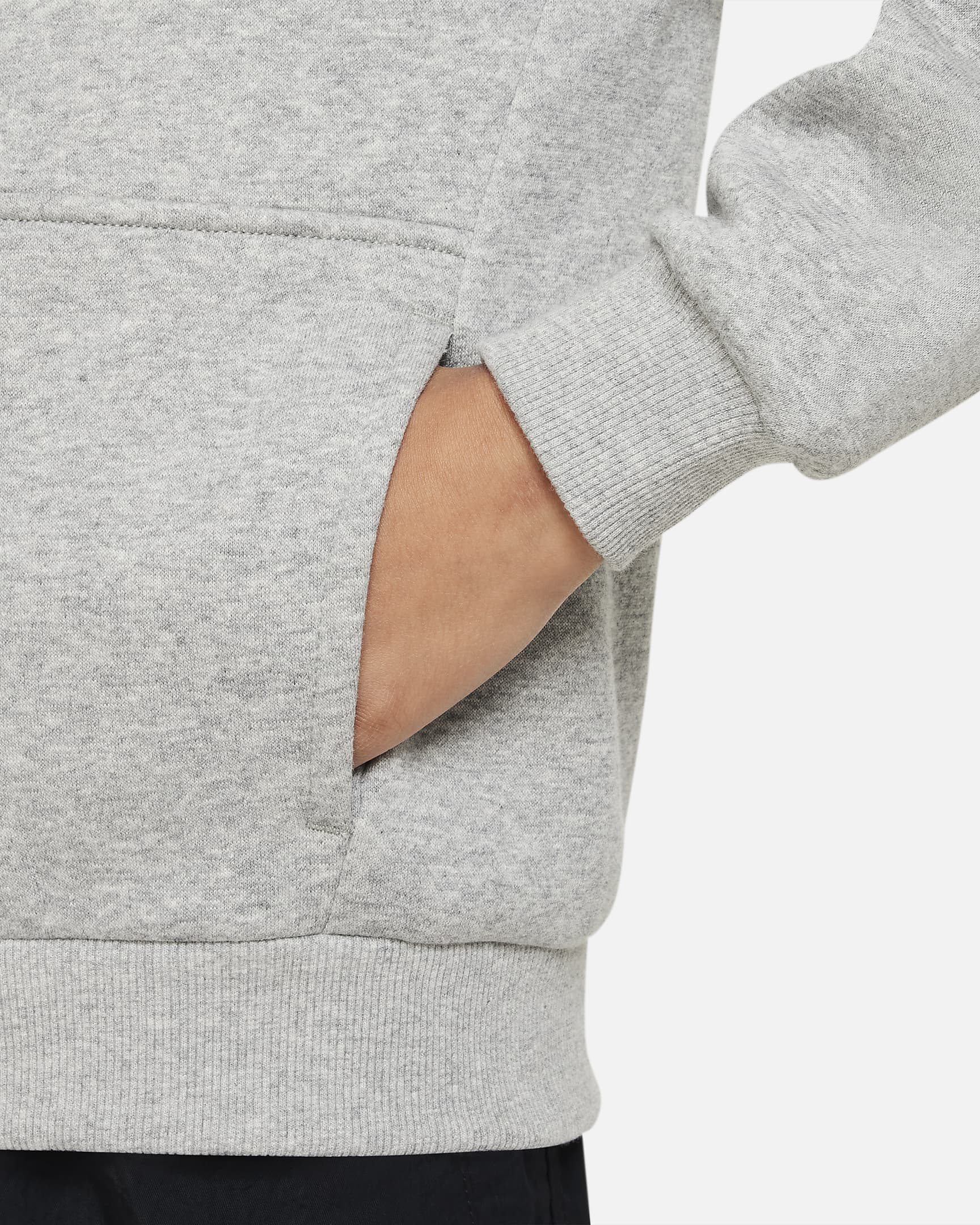 Nike Casaco Fleece Júnior Cinza Nike