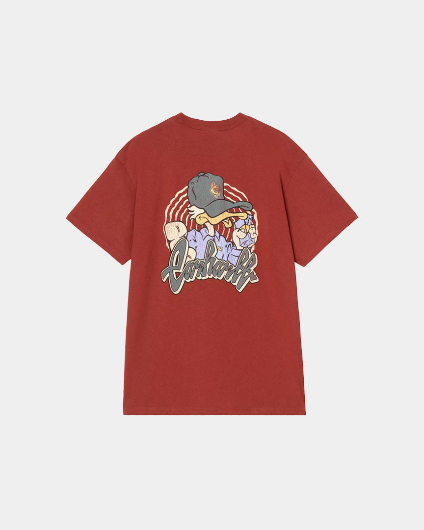Carhartt WIP T-Shirt S/S Chedda Bordô Carhartt