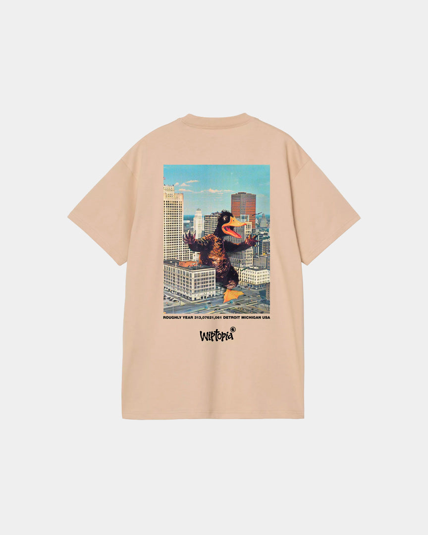 Carhartt WIP T-Shirt Wiptopia Bege i035492G1XX