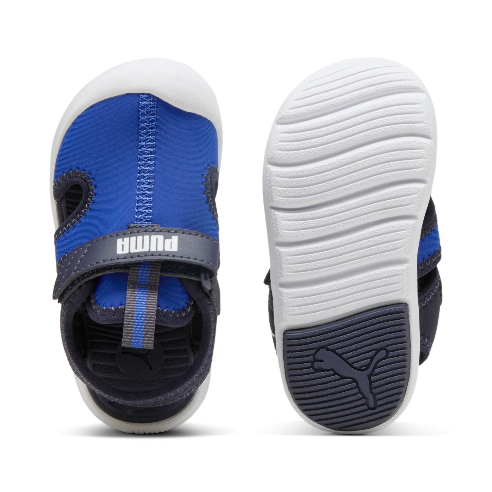 Puma Fun Racer Sandal V Inf Azul/Preto/Branco Puma