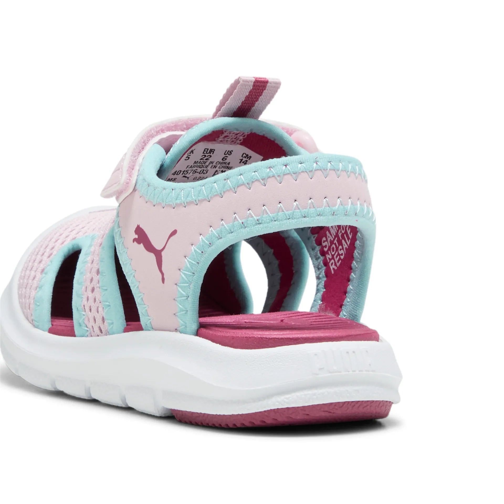 Puma Fun Racer Sandal Mesh V Inf Rosa/Turquesa/Branco Puma