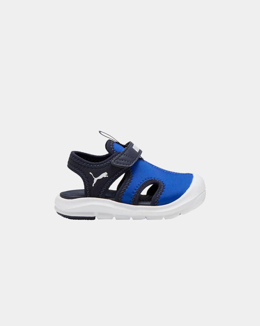Puma Fun Racer Sandal V Inf Azul/Preto/Branco Puma