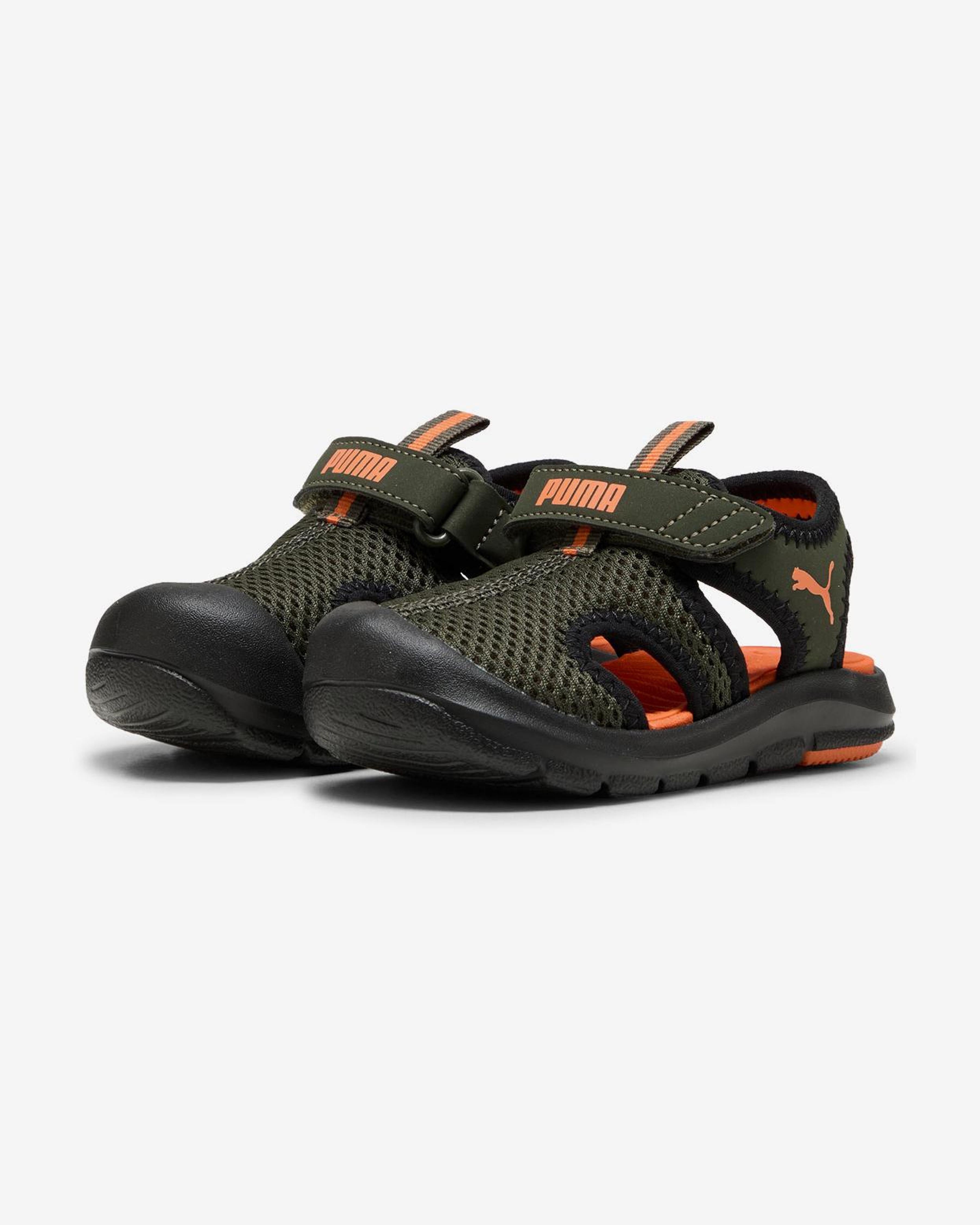 Puma Fun Racer Sandal Mesh V Inf Verde/Laranja/Preto Puma