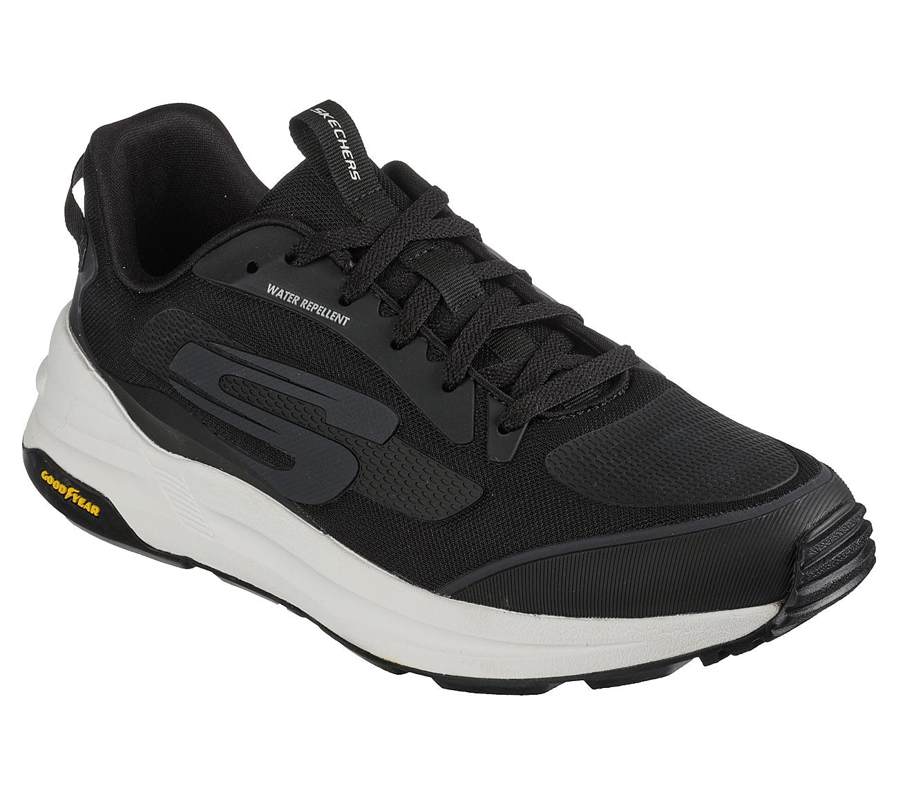 Skechers Jogger Covert Scotchgard Water Repellent Preta Skechers