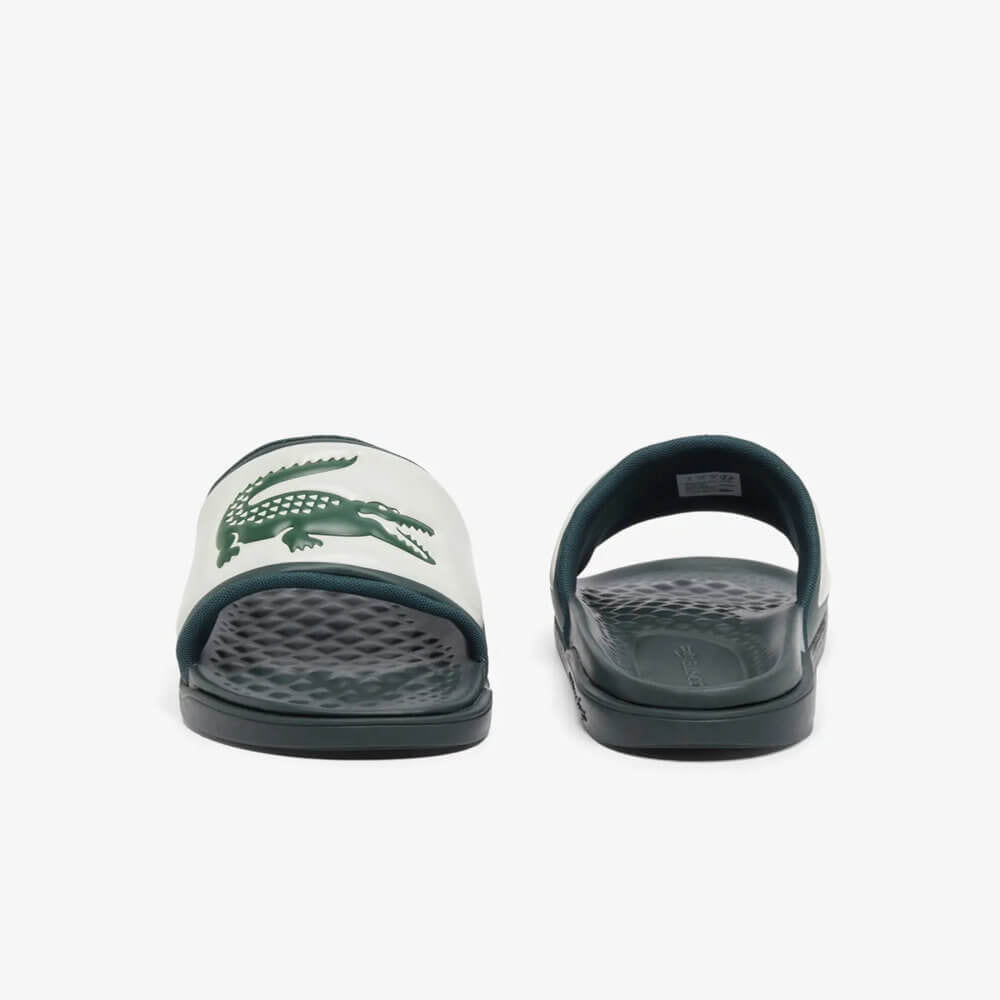 Lacoste Chinelos Serve Slide Dual Verde Lacoste