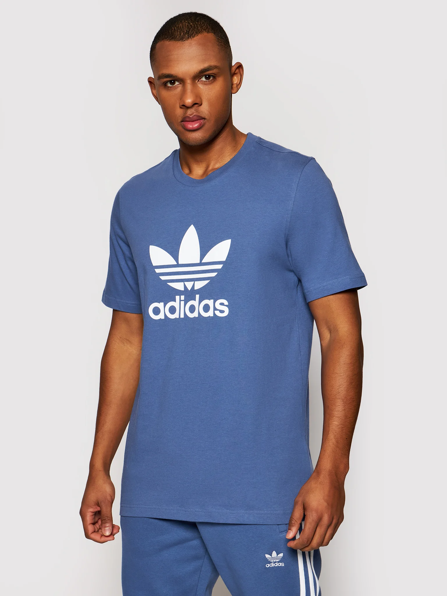 Adidas Trefoil T-Shirt Azul Adidas