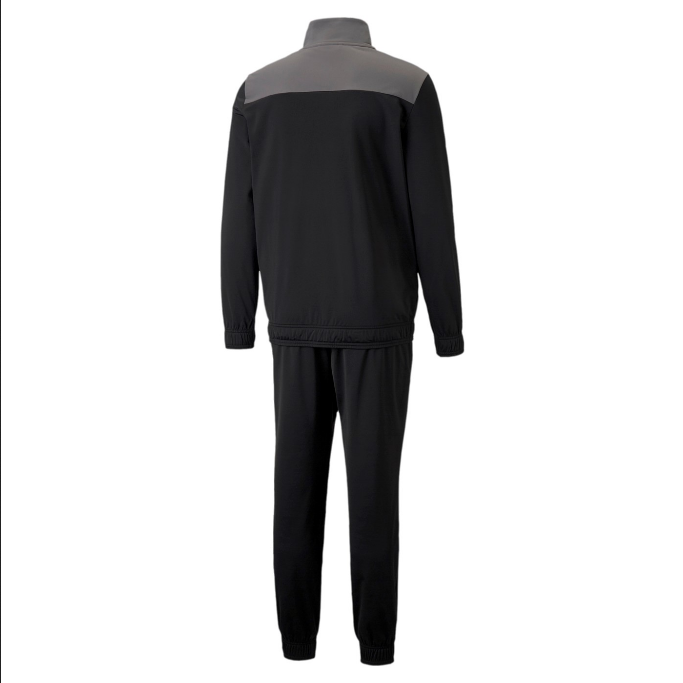 Fato de Treino Puma Colorblock Preto/Cinzento/Branco Puma