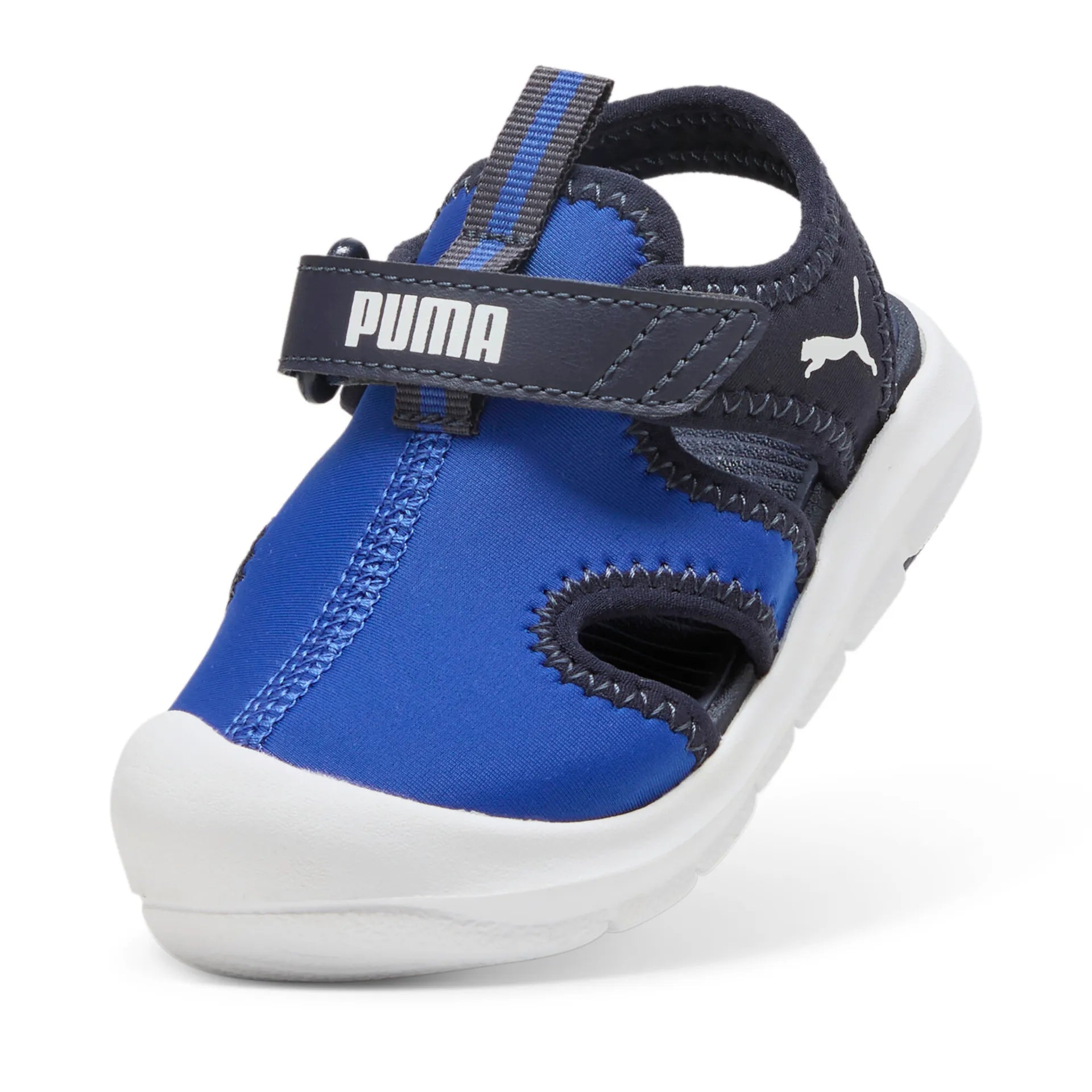 Puma Fun Racer Sandal V Inf Azul/Preto/Branco Puma