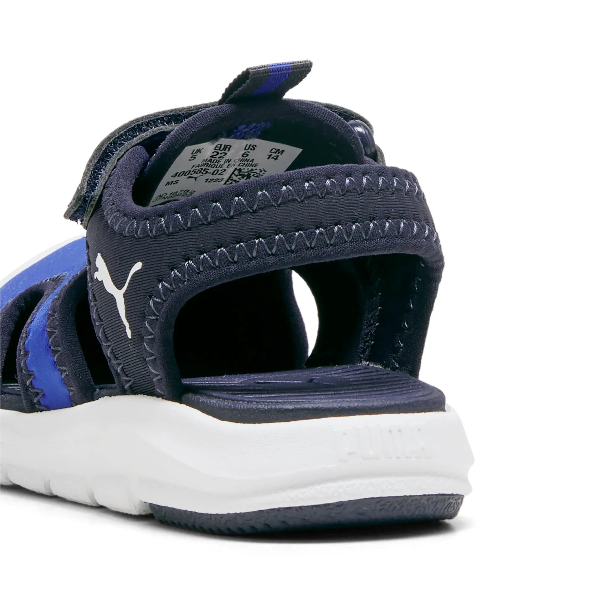 Puma Fun Racer Sandal V Inf Azul/Preto/Branco Puma