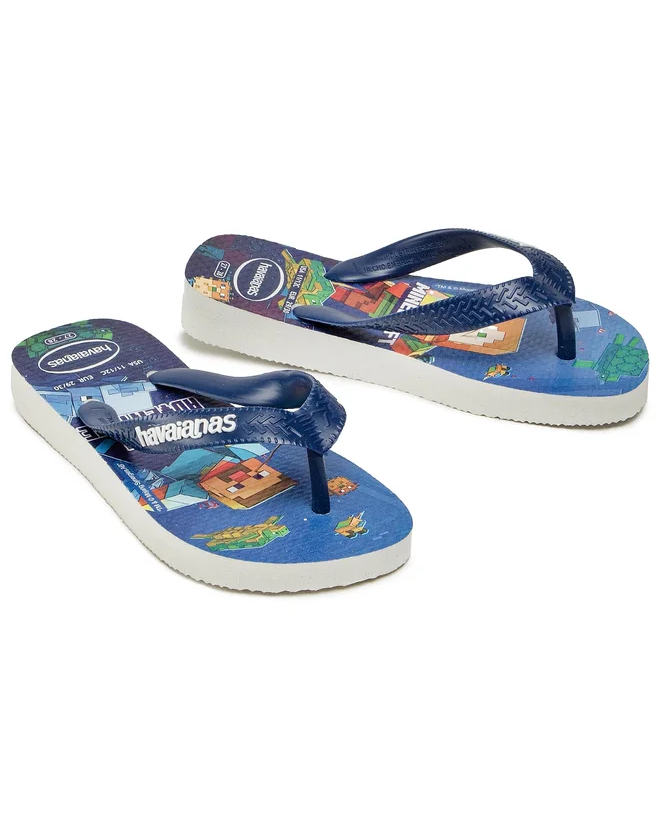 Havaianas Kids Minecraft Fc Marinho Havaianas