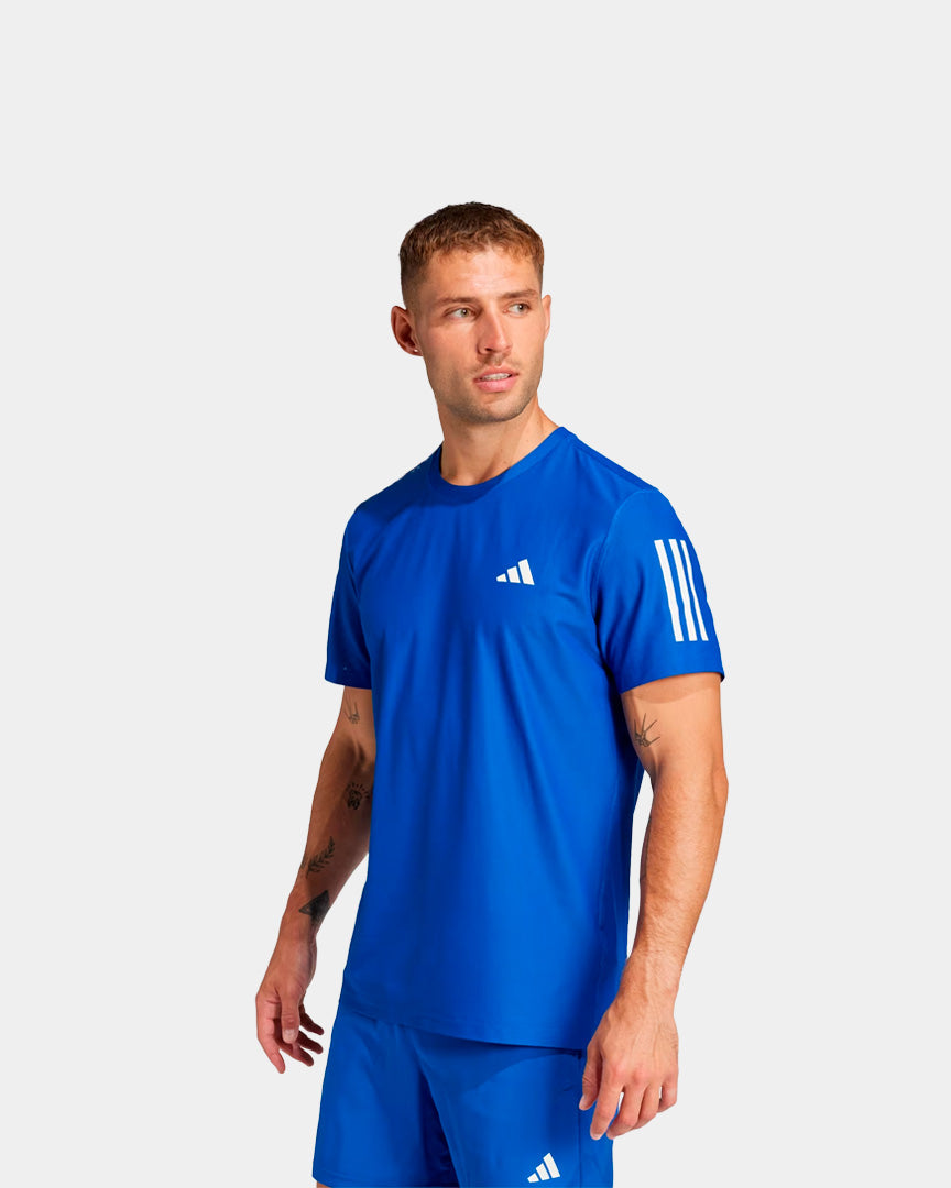 Adidas T-shirt Own The Run Azul jc9786