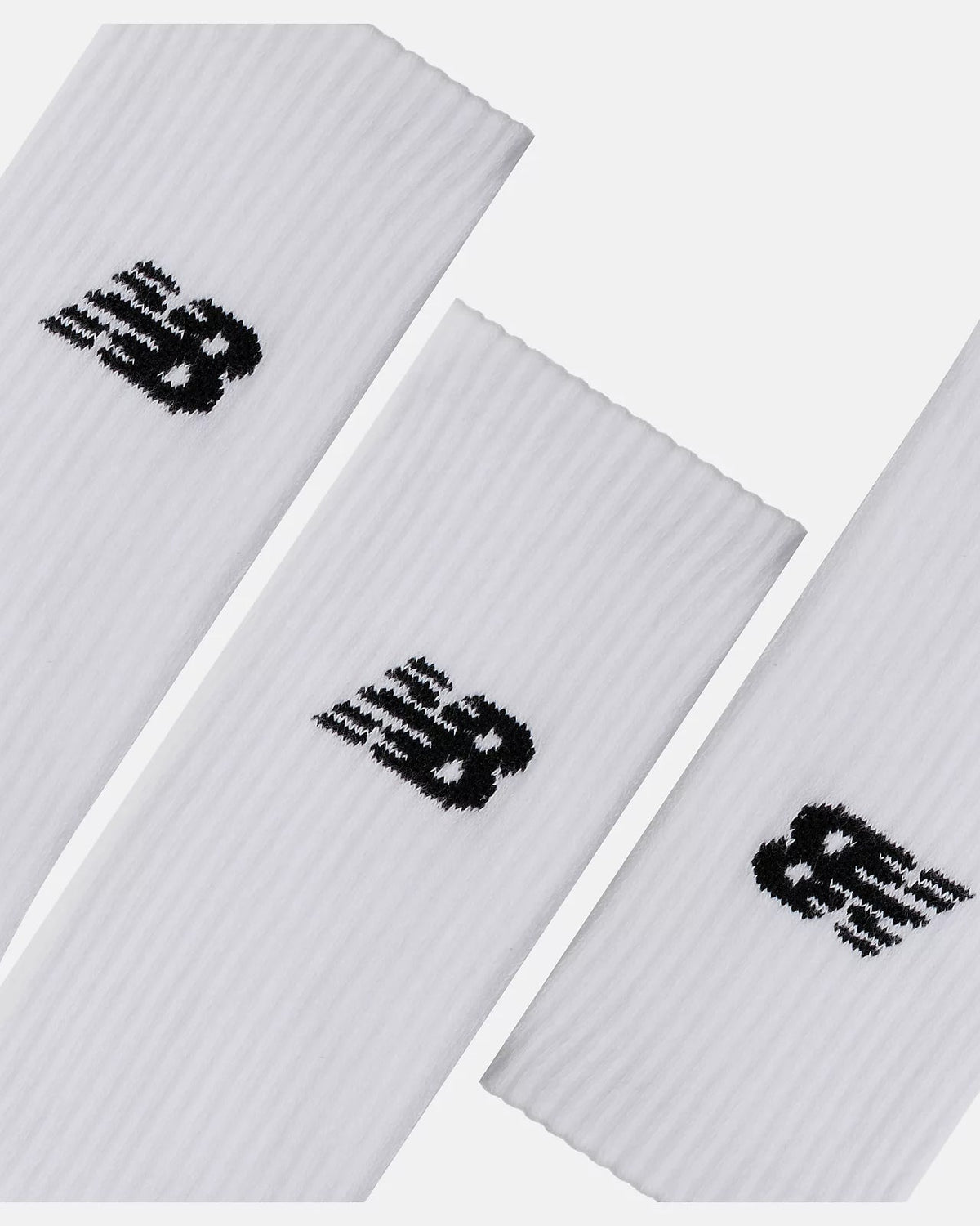 New Balance Meias Crew 3P Branco New Balance