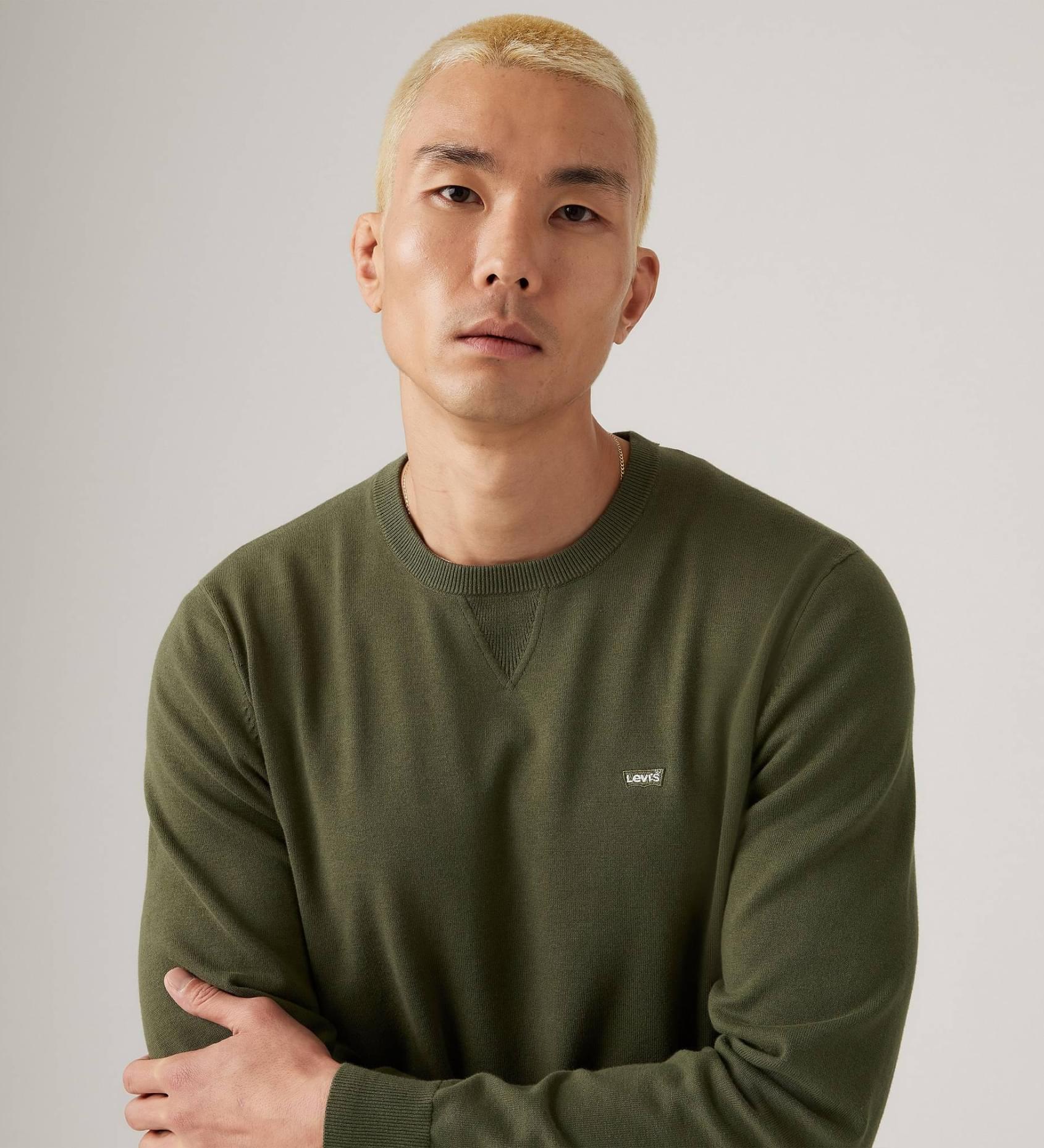 Levi´s Camisola de Malha Lightweight Verde Levi´s