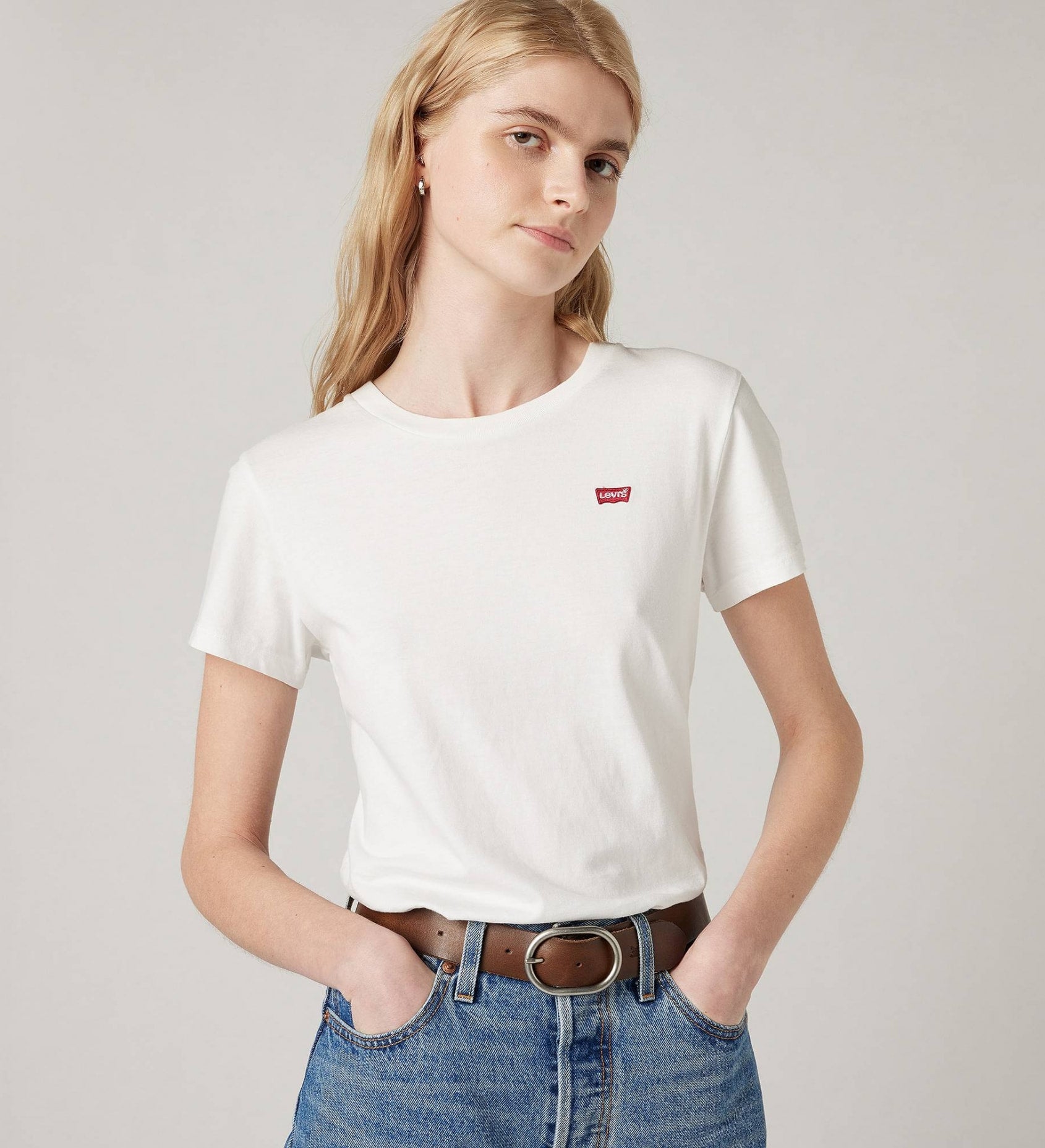 Levis T-Shirt The Perfect Branca Levi´s