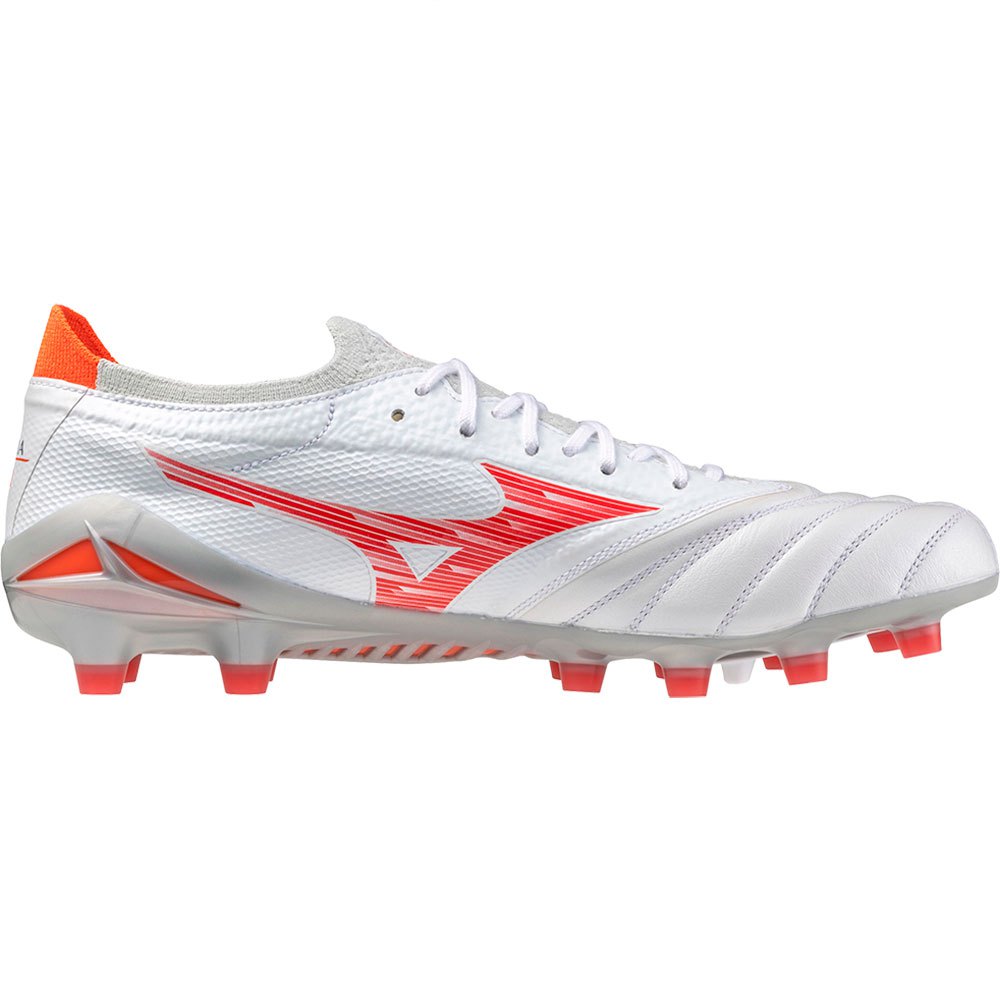 Mizuno Morelia Neo IV Beta Elite FG Branco/Vermelho Mizuno
