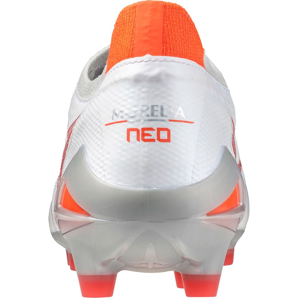 Mizuno Morelia Neo IV Beta Elite FG Branco/Vermelho Mizuno