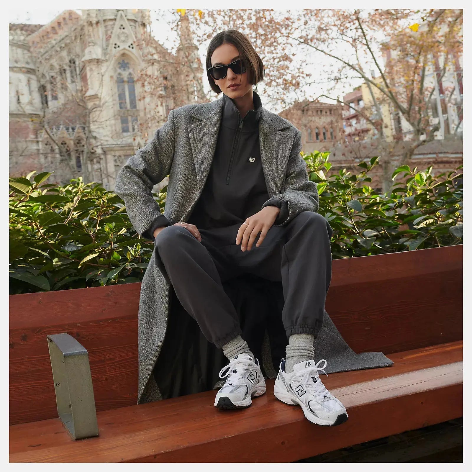 New Balance 530 Branca/Marinho New Balance