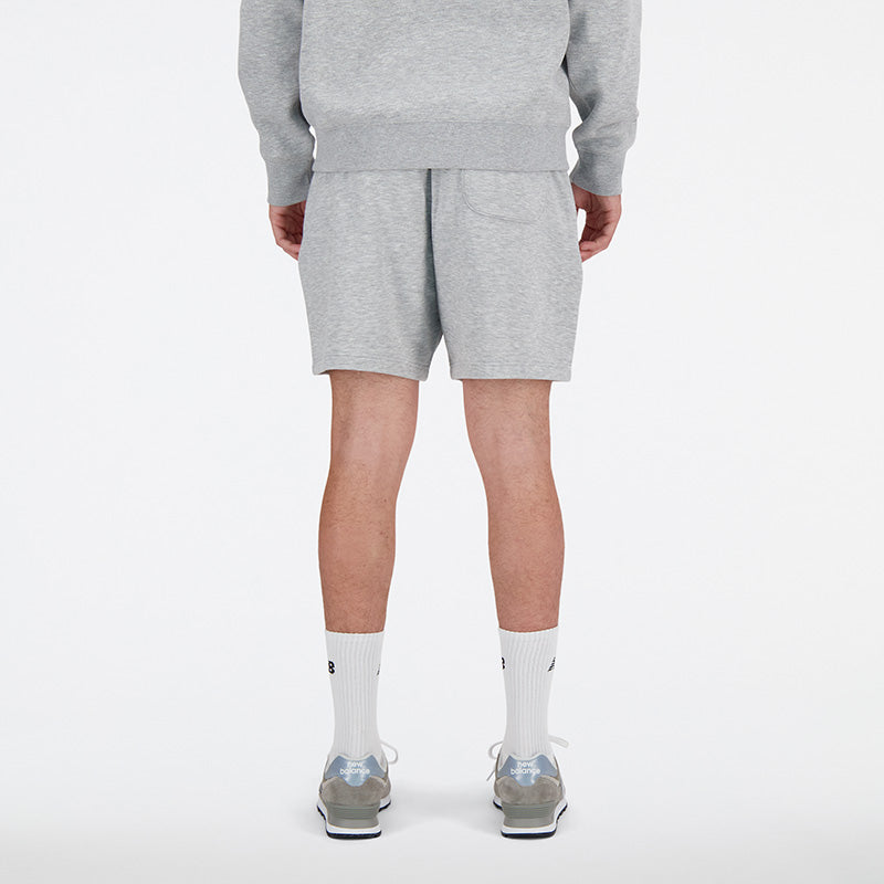 New Balance Calções Sport Essentials 7 Cinza New Balance