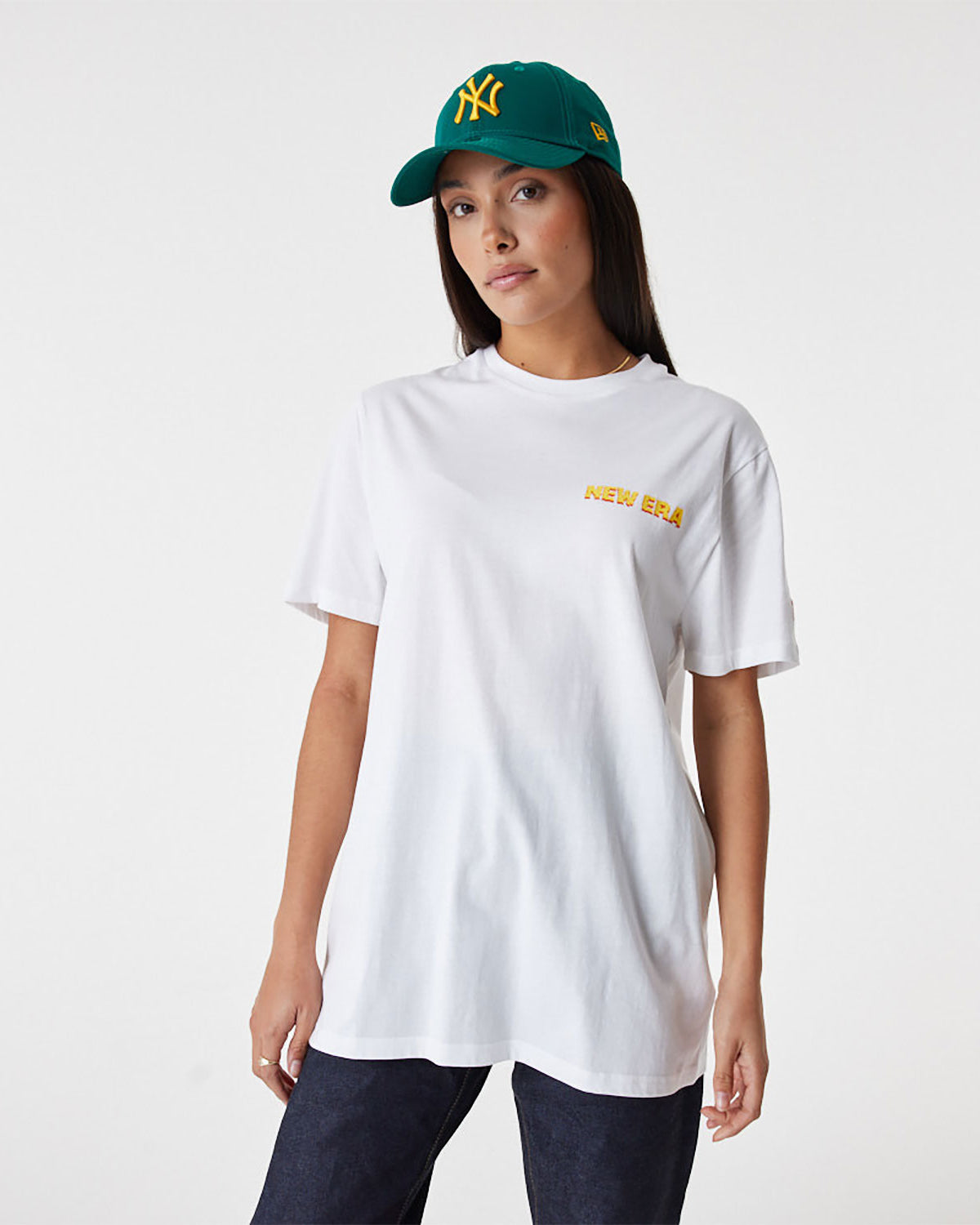 New Era Ne Food Graphic Tee Branca