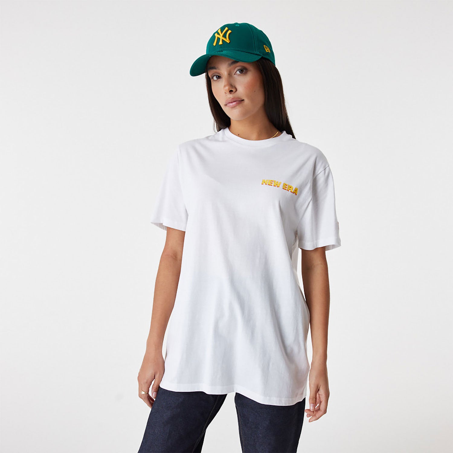 New Era Ne Food Graphic Tee Branca