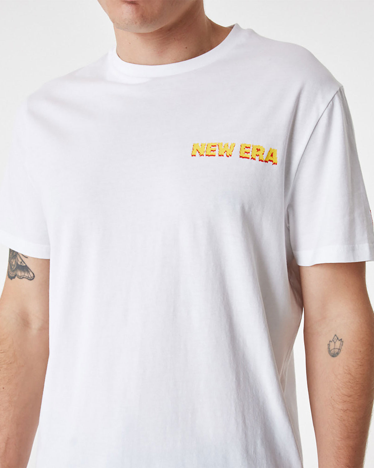 New Era Ne Food Graphic Tee Branca