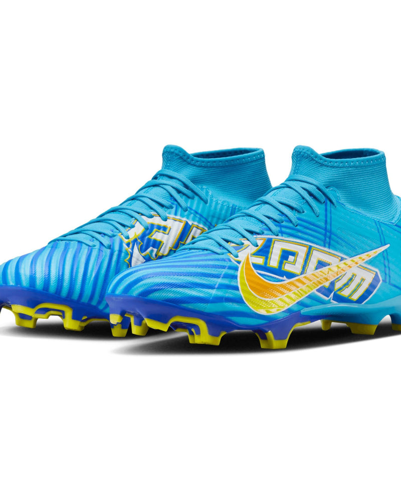 Nike Chuteiras Zoom Superfly 9 KM FG/MG Azuis Nike