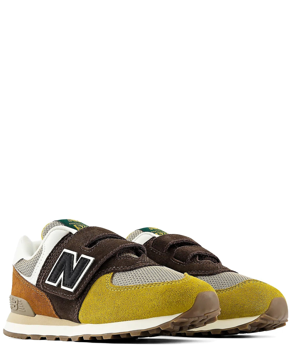 Sapatilhas Criança New Balance 574 Verde/Castanho New Balance
