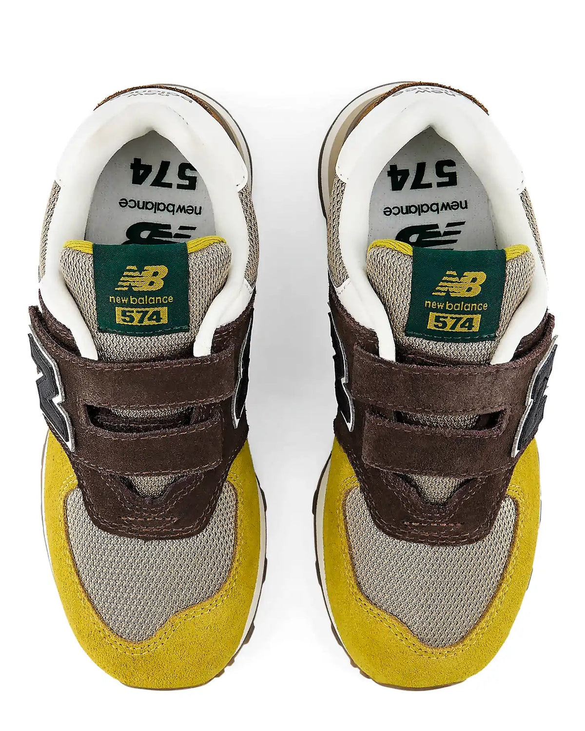 Sapatilhas Criança New Balance 574 Verde/Castanho New Balance
