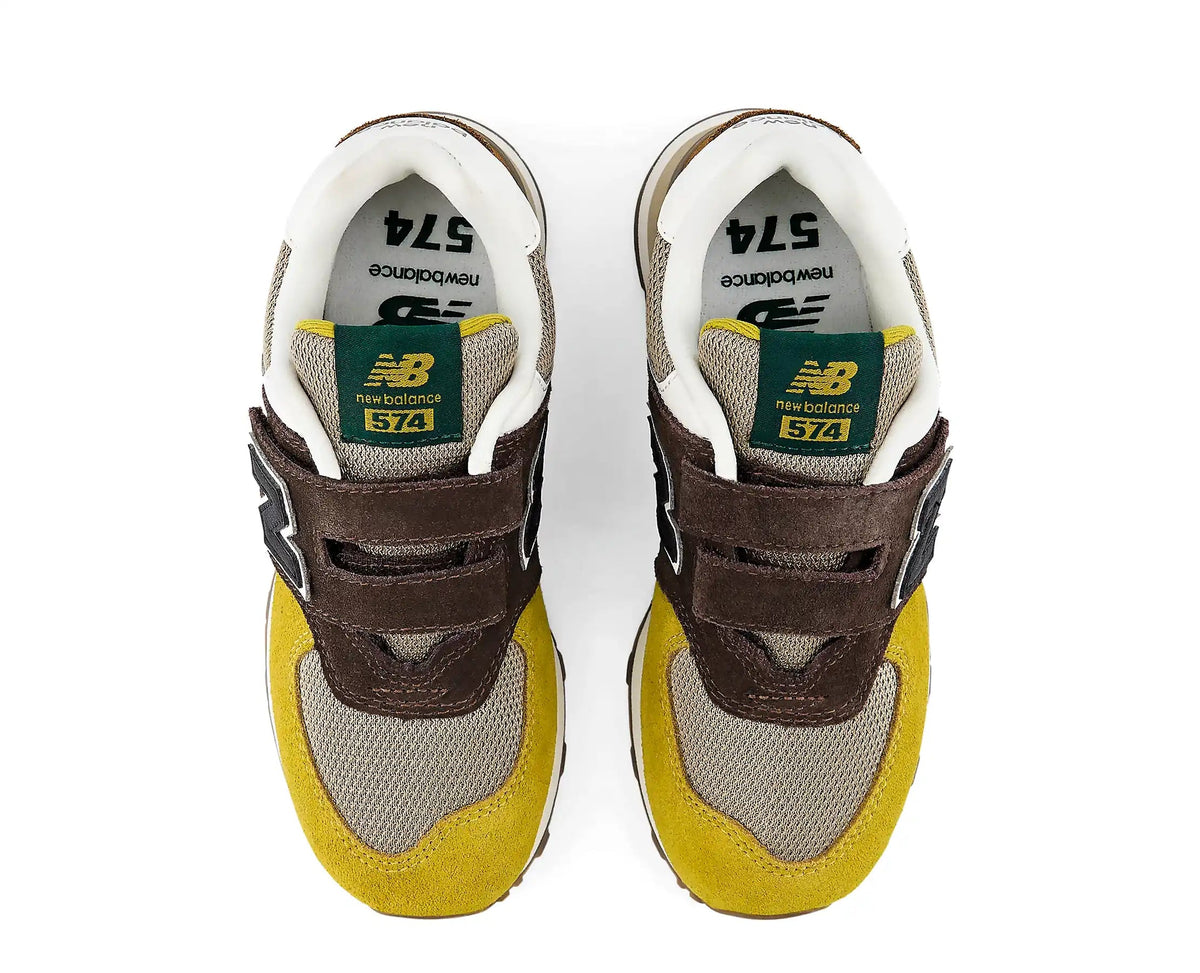 Sapatilhas Criança New Balance 574 Verde/Castanho New Balance