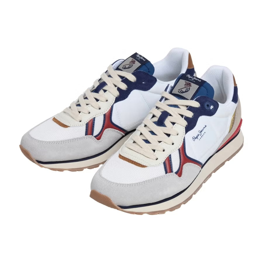 Sapatilhas Pepe Jeans Brit Active Branco Pepe Jeans