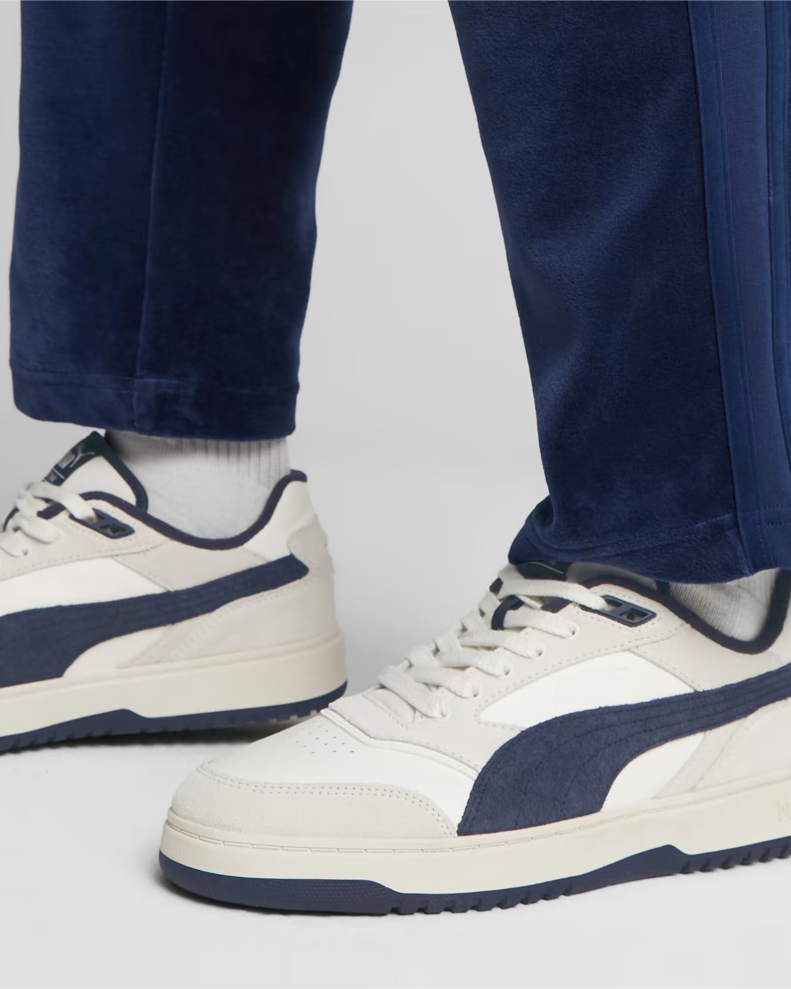 Puma Doublecourt Premium Branco/Marinho Puma