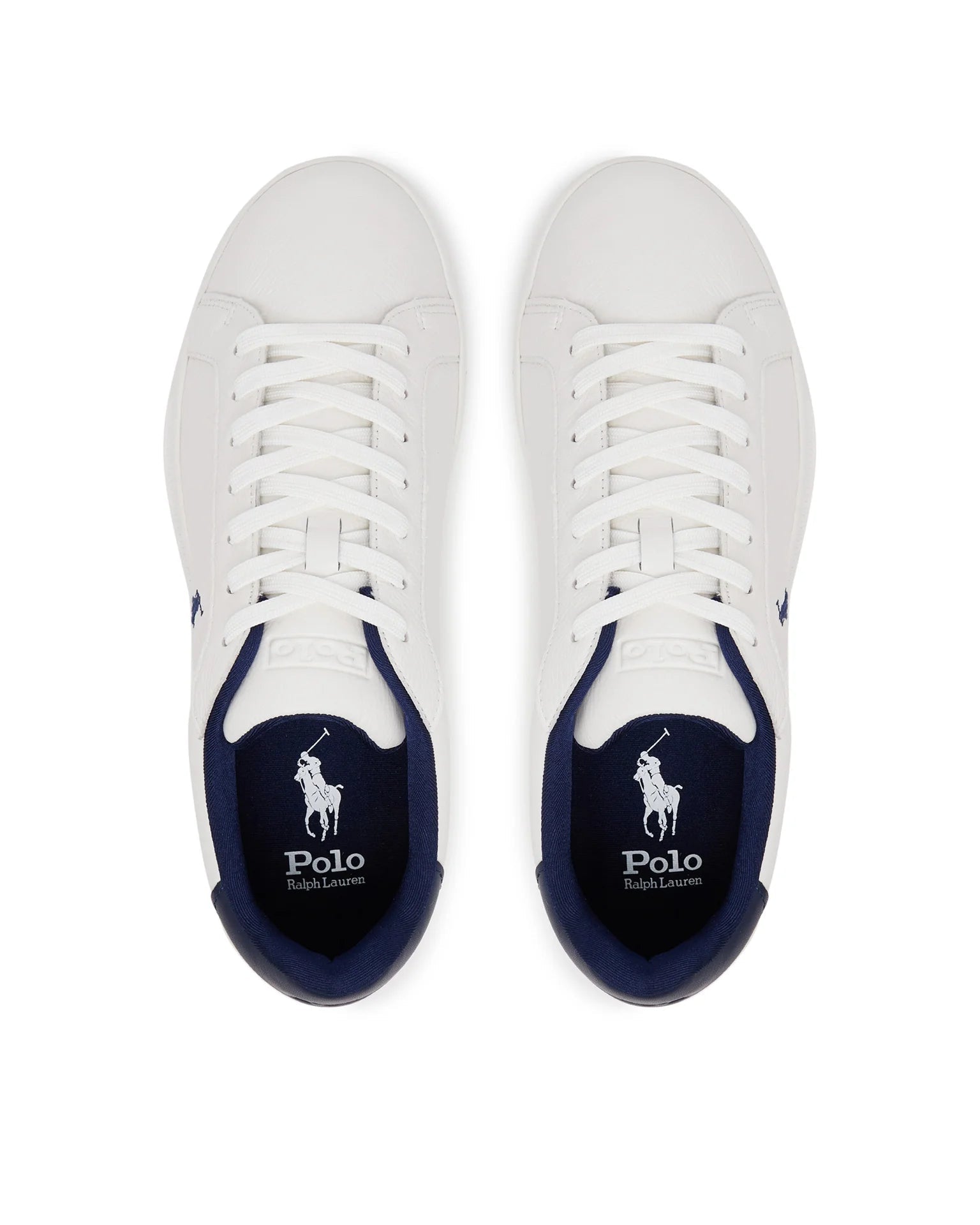 Polo Ralph Lauren Heritage Court II Branco/Marinho Polo Ralph Lauren