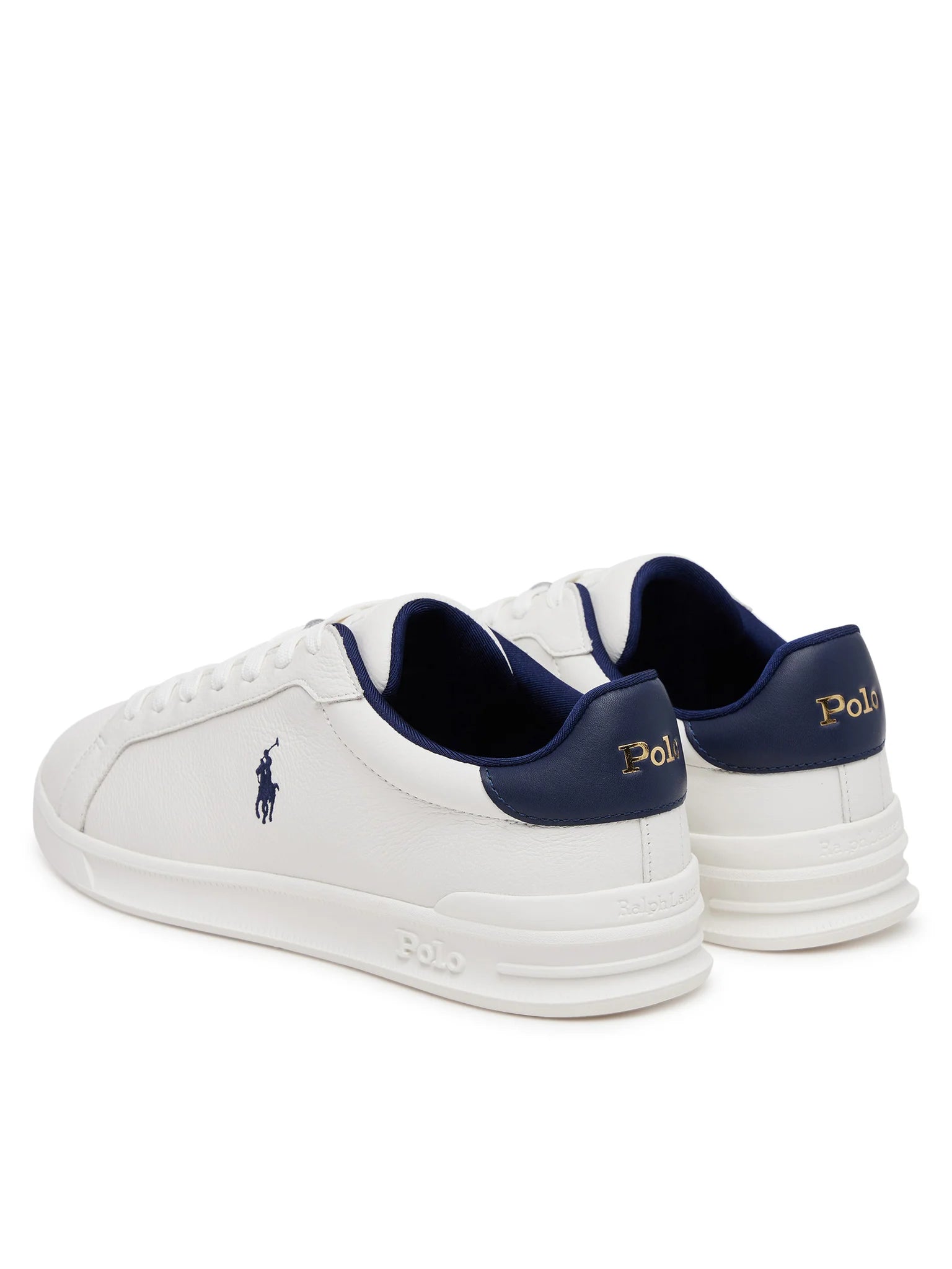 Polo Ralph Lauren Heritage Court II Branco/Marinho Polo Ralph Lauren