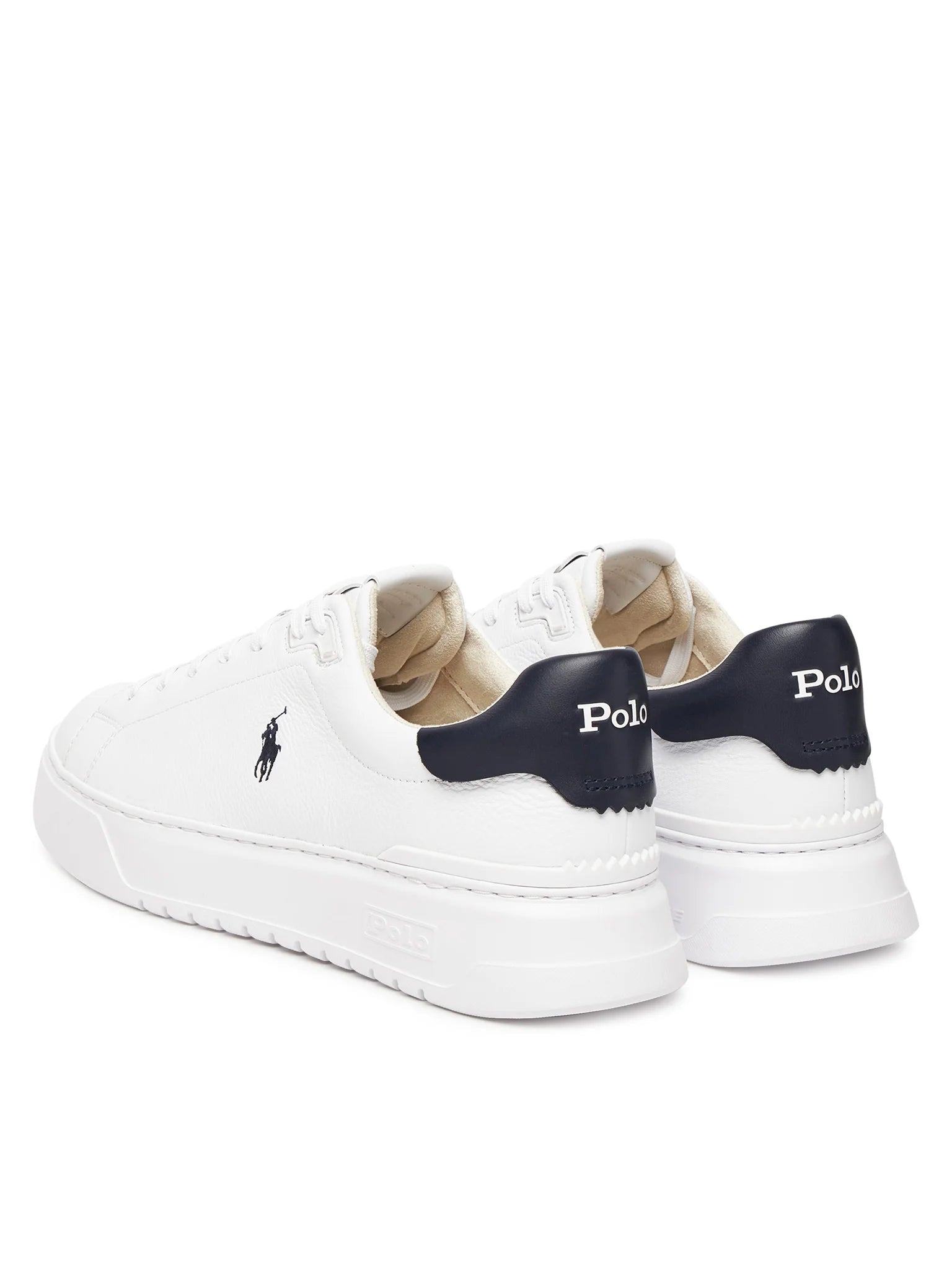 Polo Ralph Lauren Rlite Court Branco/Marinho Polo Ralph Lauren