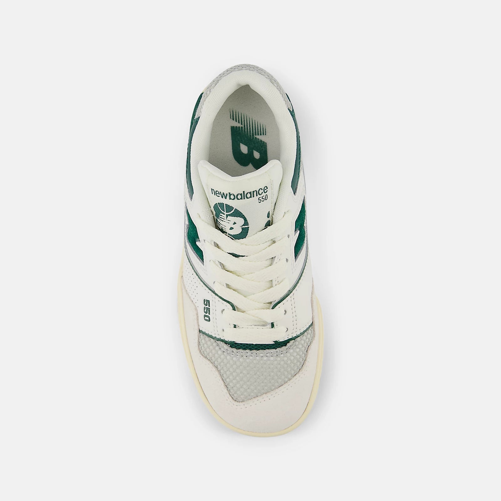 New Balance 550 Criança Branco/Verde New Balance