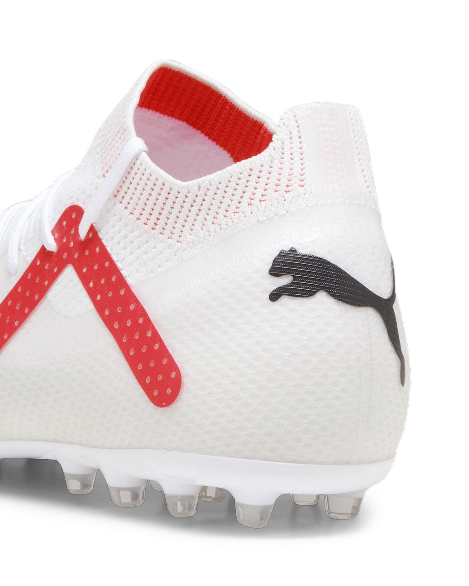 Puma Future Pro MG Branca/Vermelha Puma
