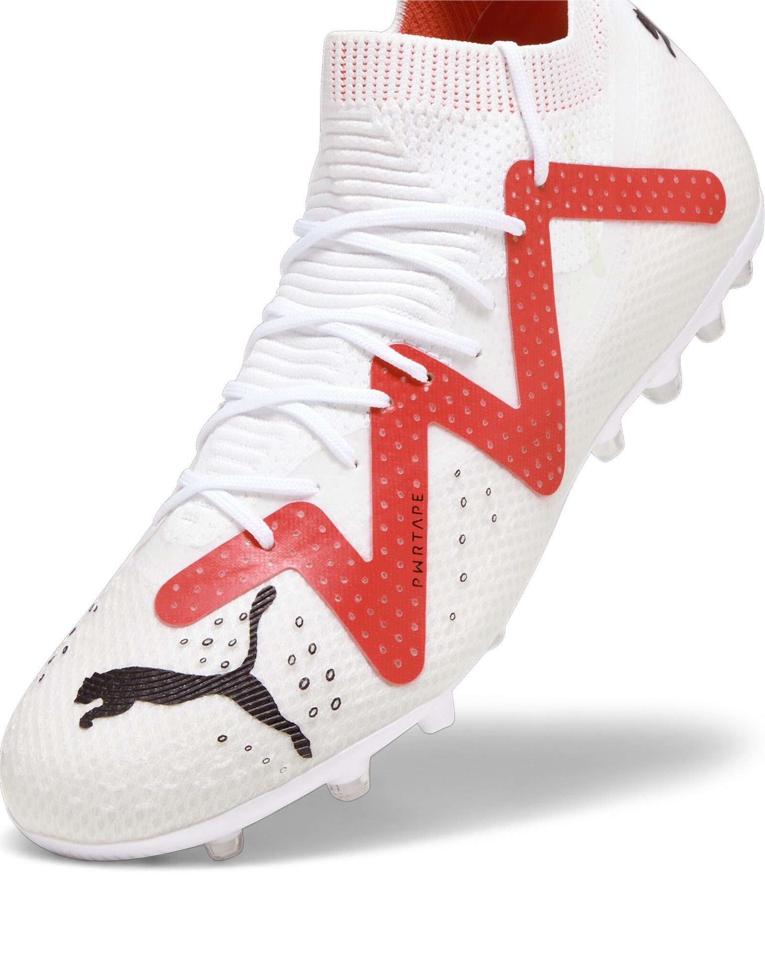 Puma Future Pro MG Branca/Vermelha Puma