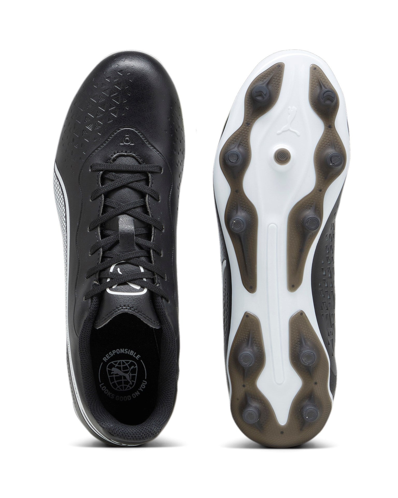 Puma King Match FG/AG Preta Puma